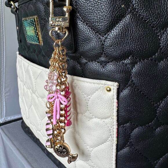 Betsey Johnson Unique Purse Charm Choose from 3 Different Lengths See Pics K777 - Picture 17 of 17